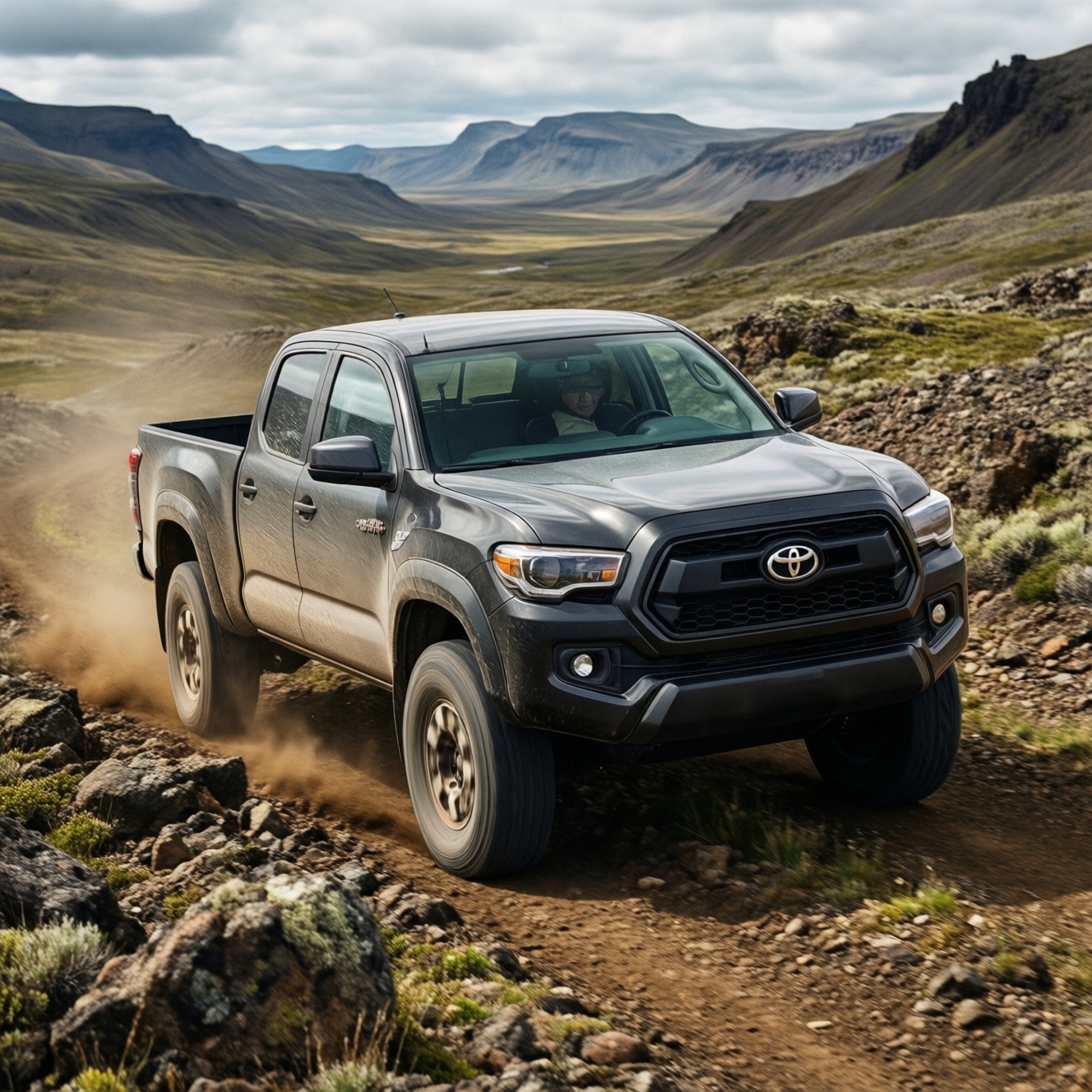 Toyota испытала пикап на прочность в суровых условиях Toyota испытала пикап на прочность в суровых условиях